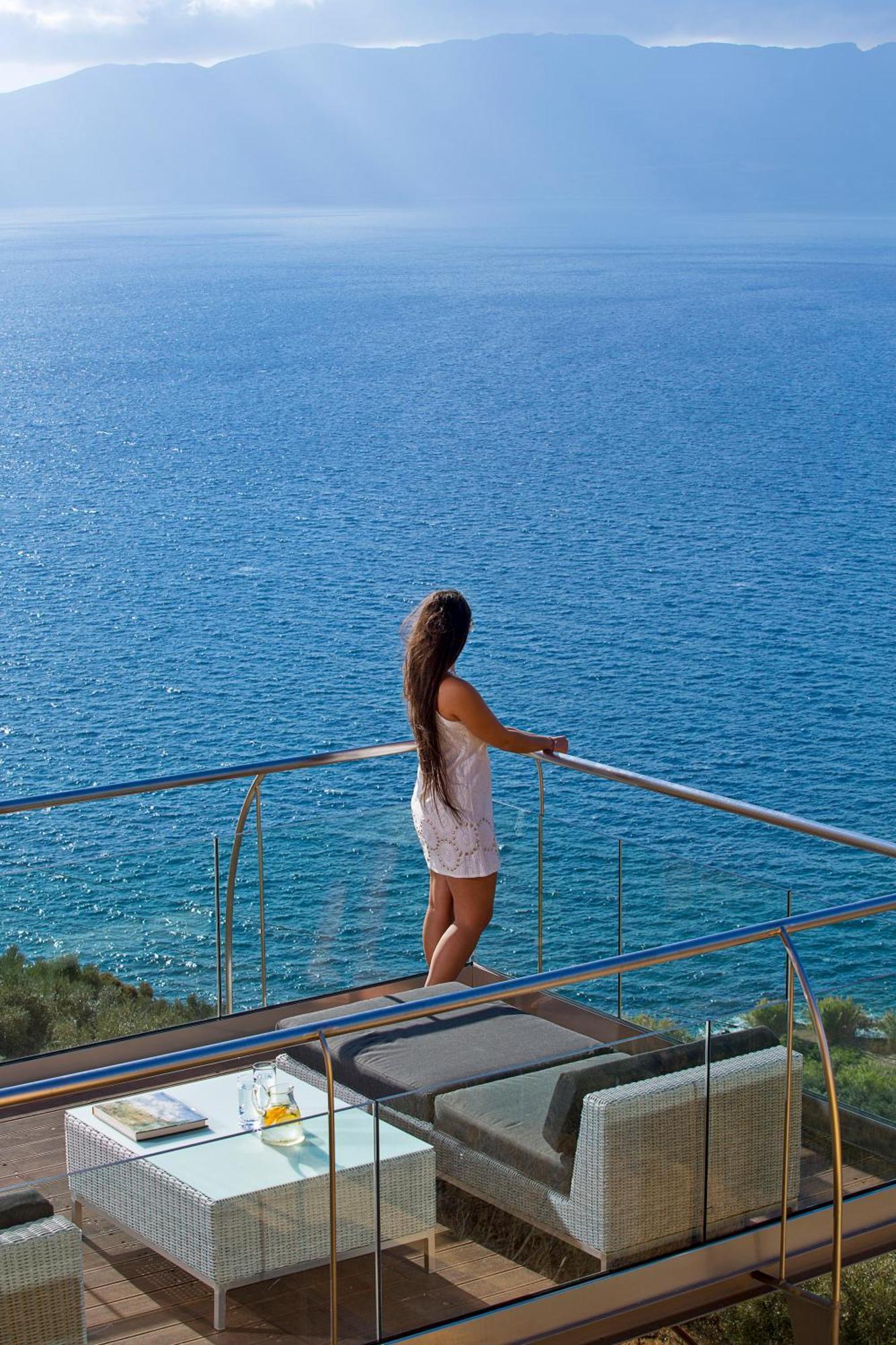 Beachfront Ravdoucha Epavlis Eleni Villa - Pool, Hot Tub, Gym, Sauna, Private Parking, Wifi Chania  Luaran gambar
