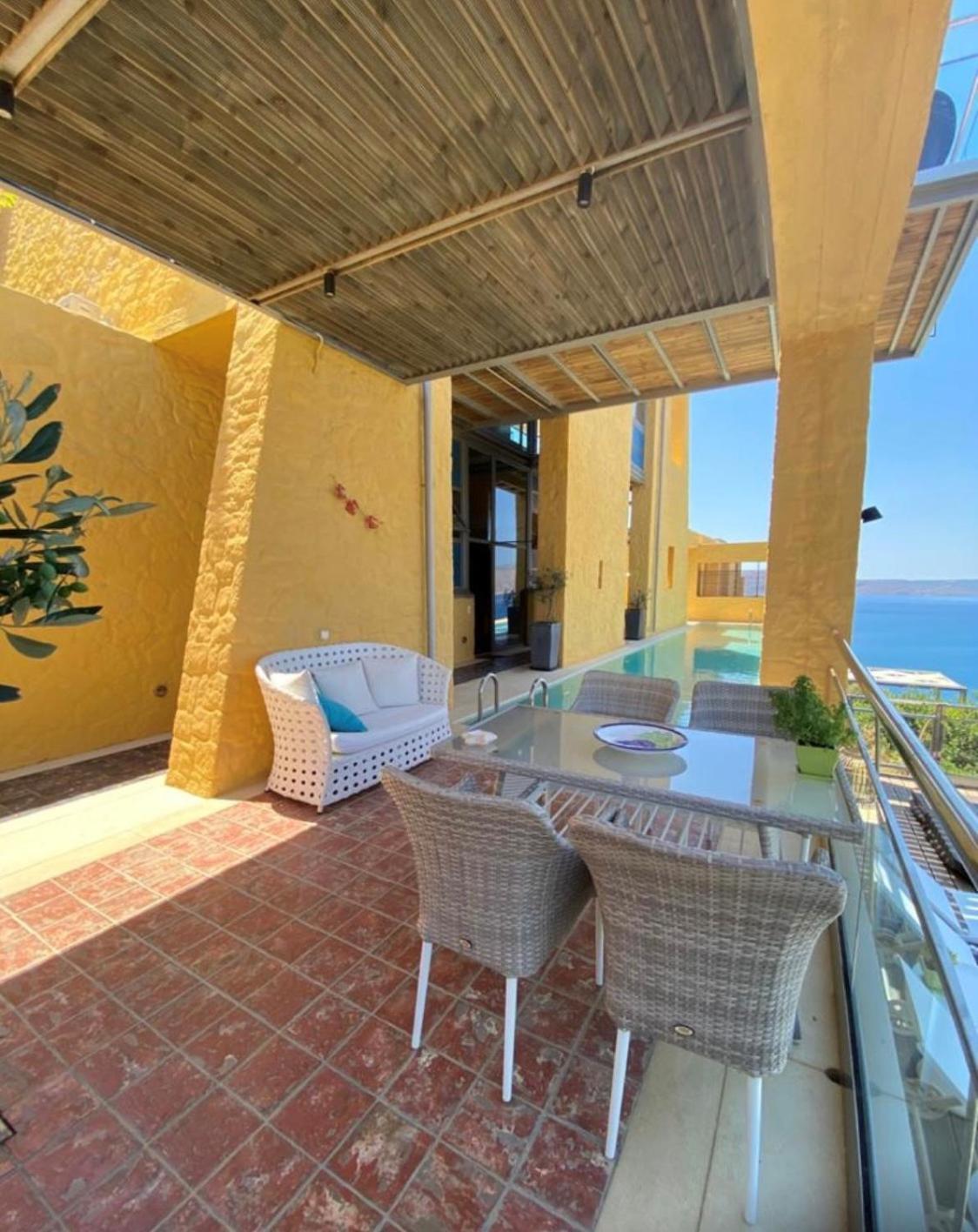 Beachfront Ravdoucha Epavlis Eleni Villa - Pool, Hot Tub, Gym, Sauna, Private Parking, Wifi Chania  Luaran gambar