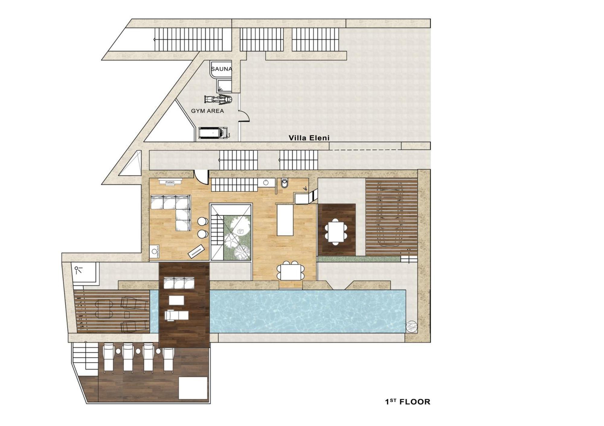 Beachfront Ravdoucha Epavlis Eleni Villa - Pool, Hot Tub, Gym, Sauna, Private Parking, Wifi Chania  Luaran gambar