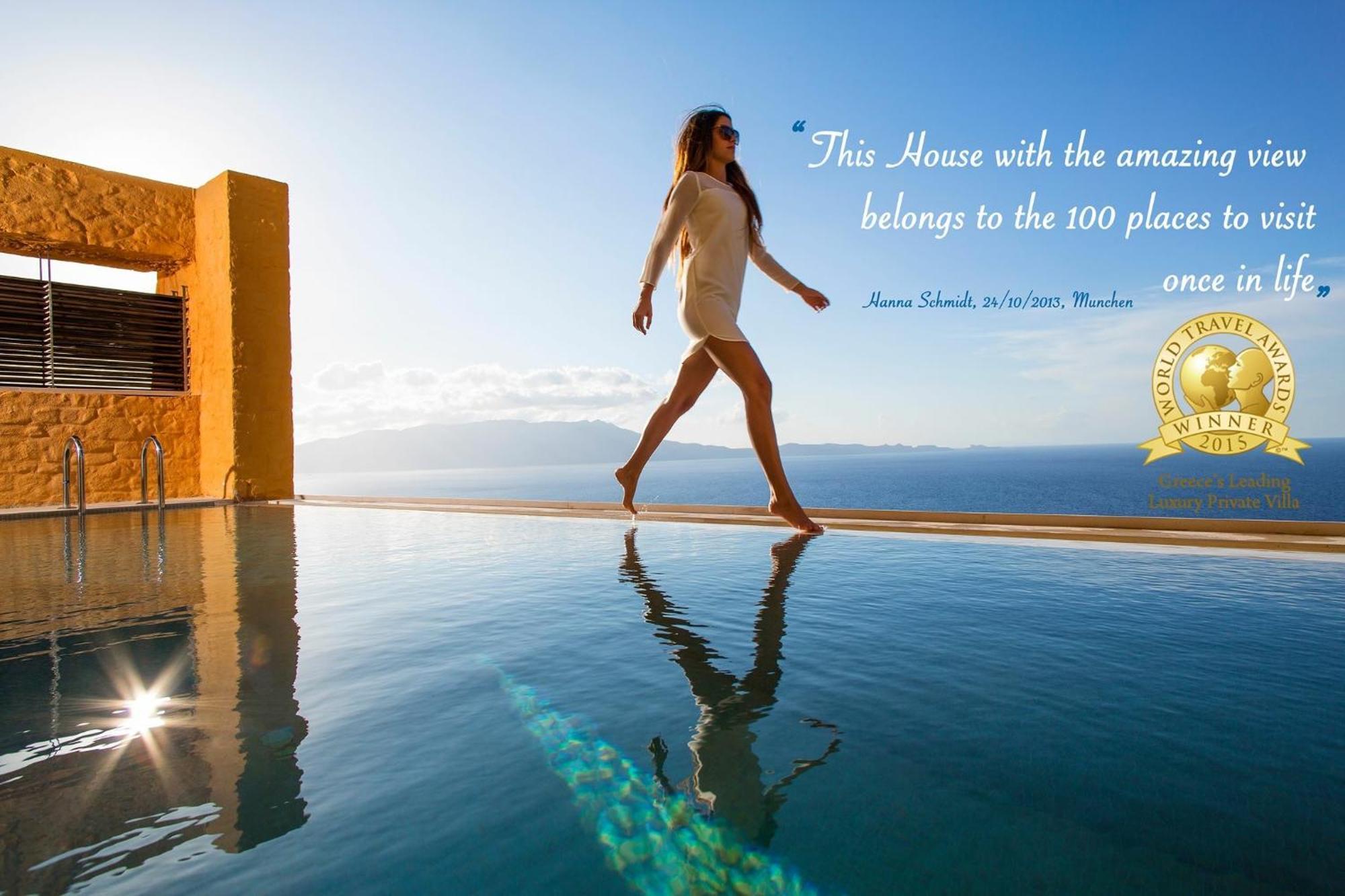 Beachfront Ravdoucha Epavlis Eleni Villa - Pool, Hot Tub, Gym, Sauna, Private Parking, Wifi Chania  Luaran gambar