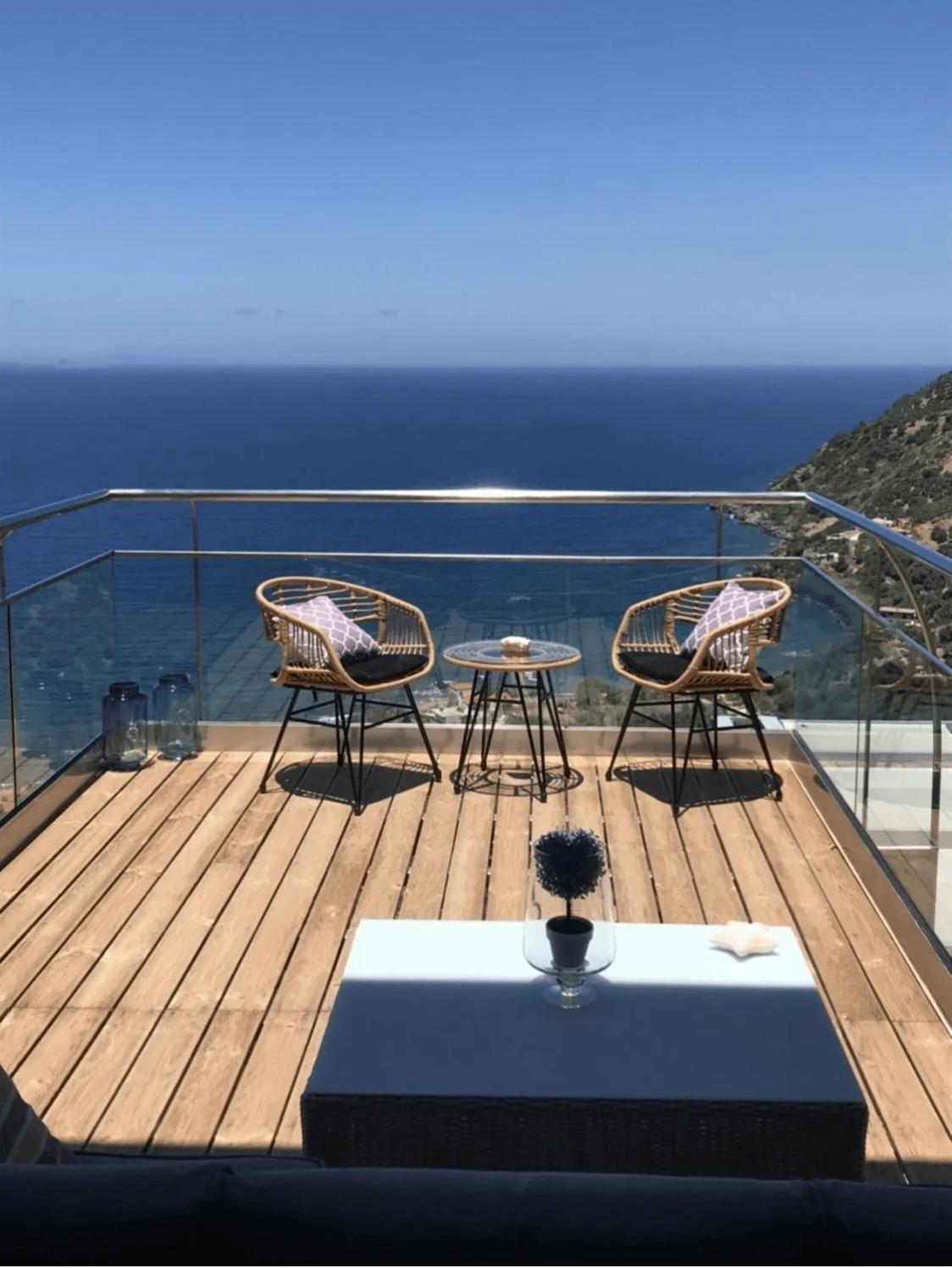 Beachfront Ravdoucha Epavlis Eleni Villa - Pool, Hot Tub, Gym, Sauna, Private Parking, Wifi Chania  Luaran gambar